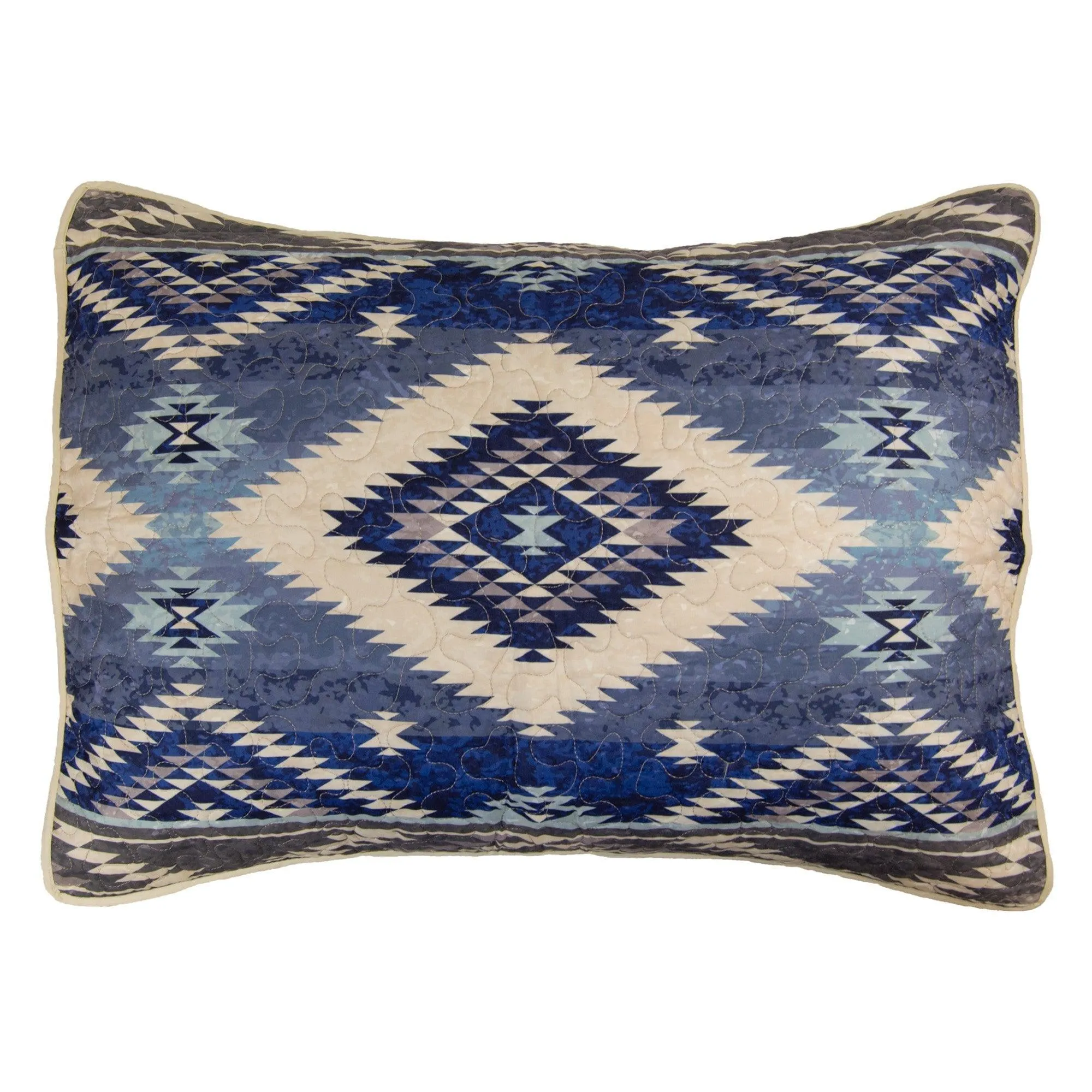 Blue Sky Hill Triangle Throw