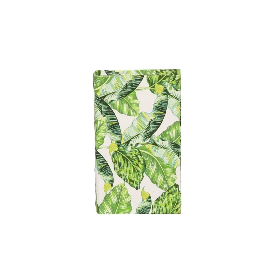 Botanical Green & White File Boxes - Set of 2