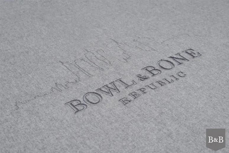 Bowl and Bone Loft Dog Bed Graphite