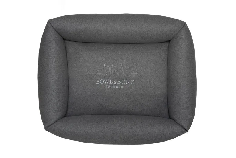 Bowl and Bone Loft Dog Bed Graphite