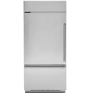Cafe CDB36LP2RS1 Caf(eback)™ 21.3 Cu. Ft. Built-In Bottom-Freezer Refrigerator