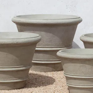 Campania International Classic Rolled Rim 35.5 inch Planter