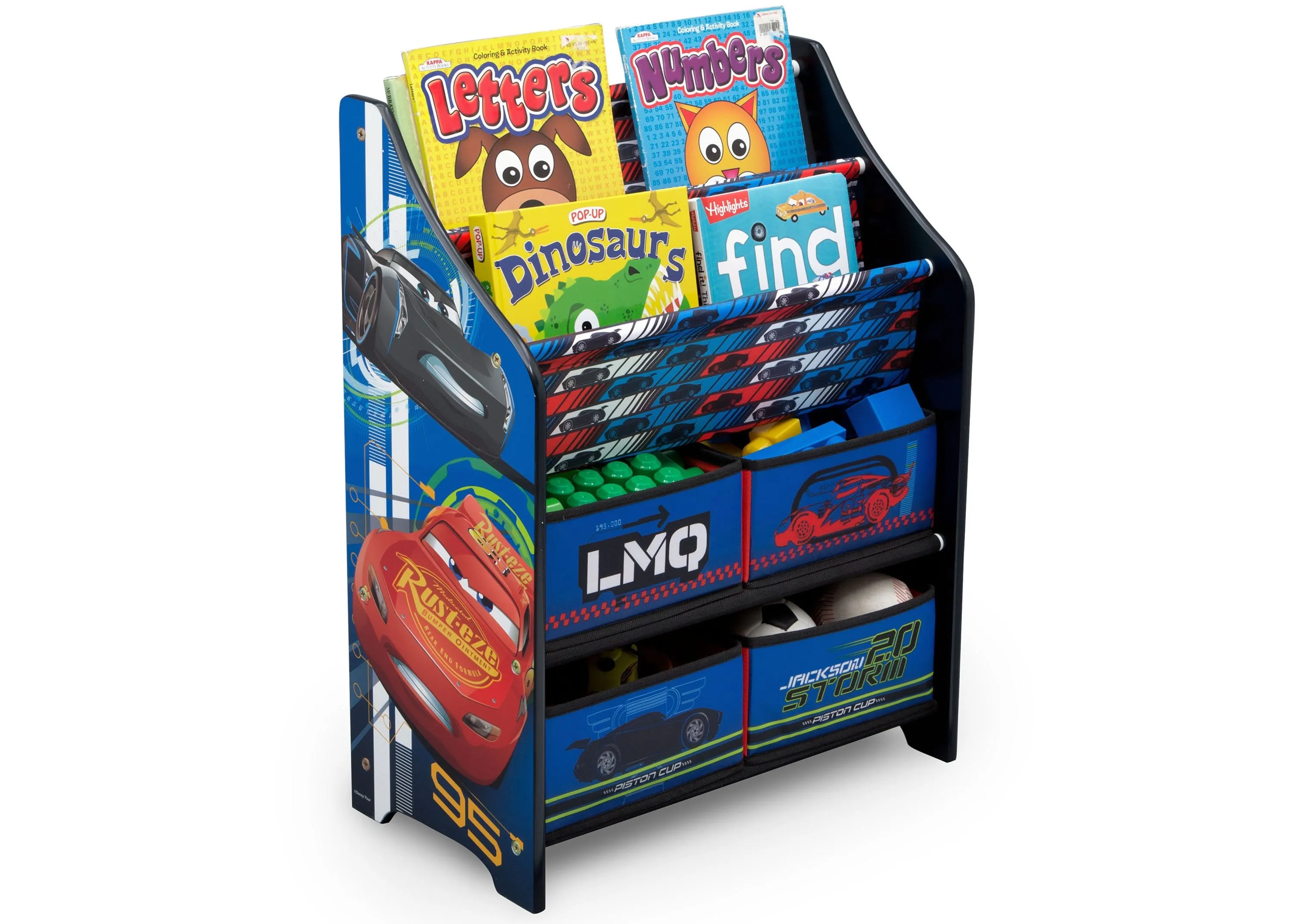 Cars Book and Toy Organizer