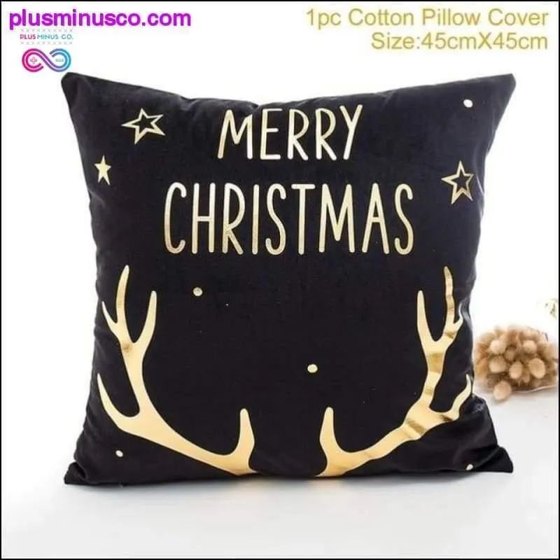Christmas Pillowcase Home Decor at PlusMinusCo.com