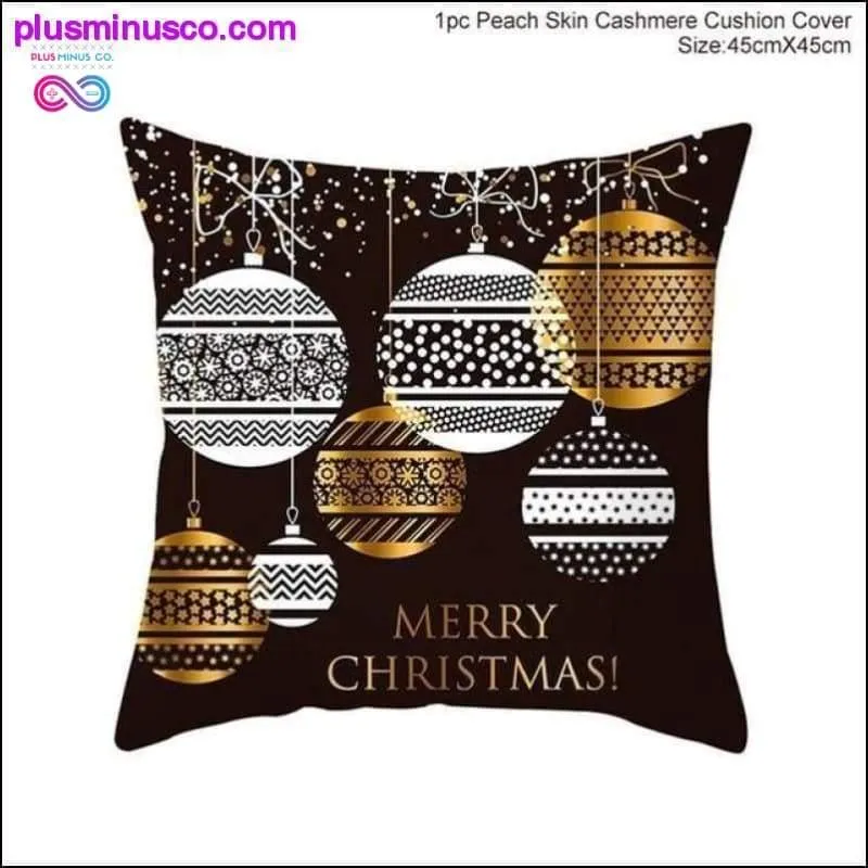 Christmas Pillowcase Home Decor at PlusMinusCo.com