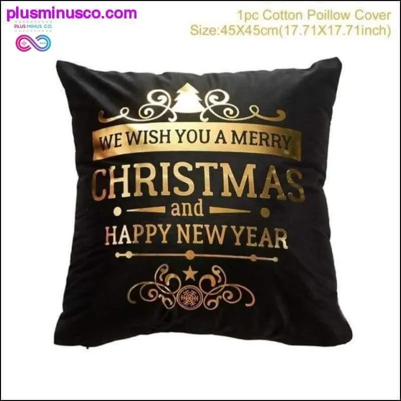 Christmas Pillowcase Home Decor at PlusMinusCo.com