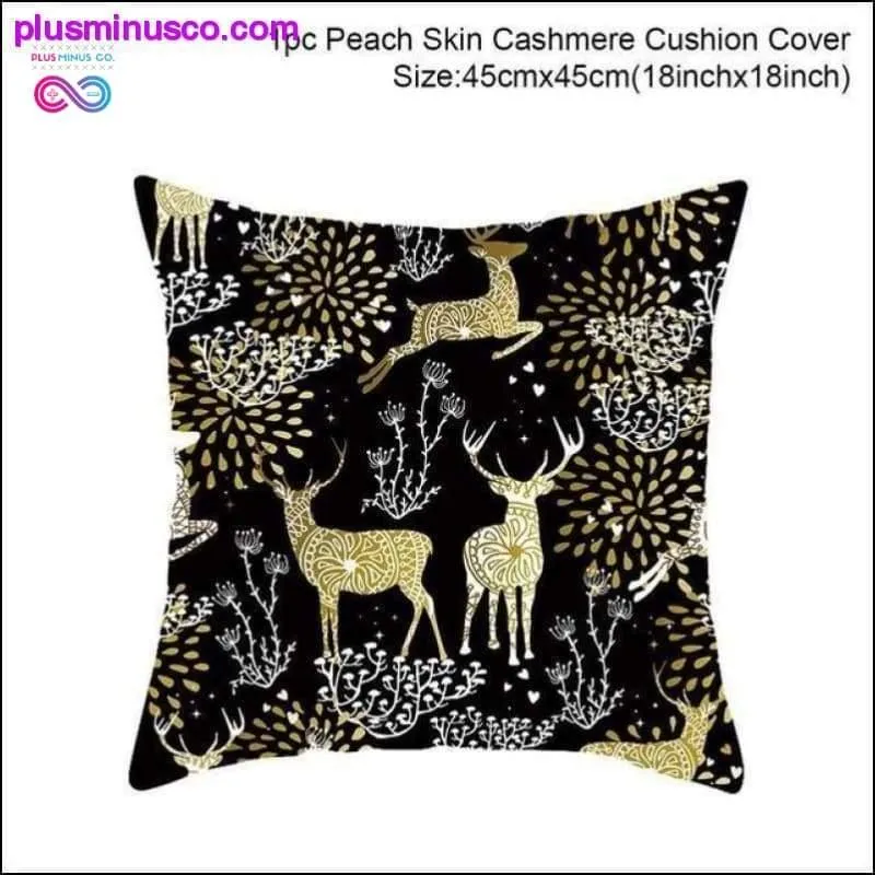 Christmas Pillowcase Home Decor at PlusMinusCo.com
