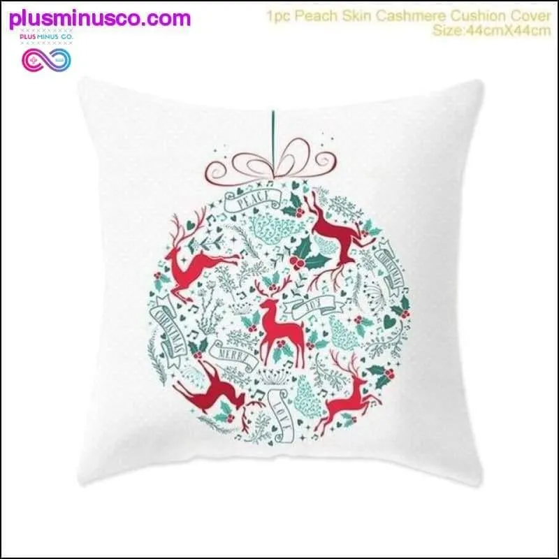 Christmas Pillowcase Home Decor at PlusMinusCo.com