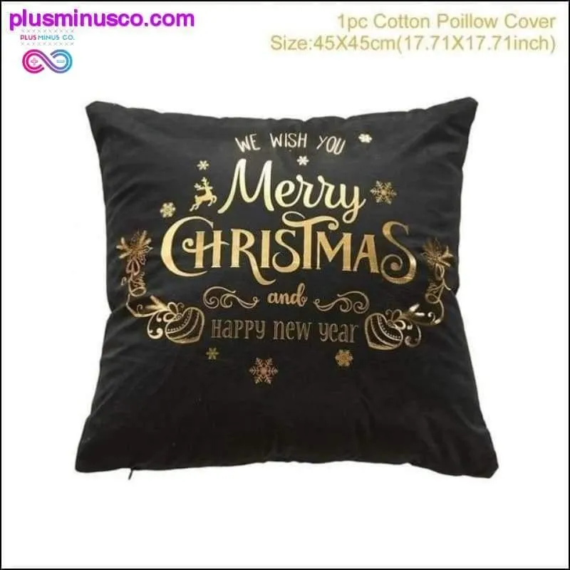 Christmas Pillowcase Home Decor at PlusMinusCo.com