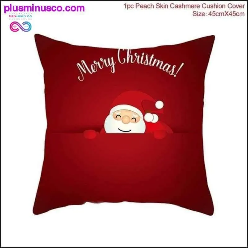 Christmas Pillowcase Home Decor at PlusMinusCo.com