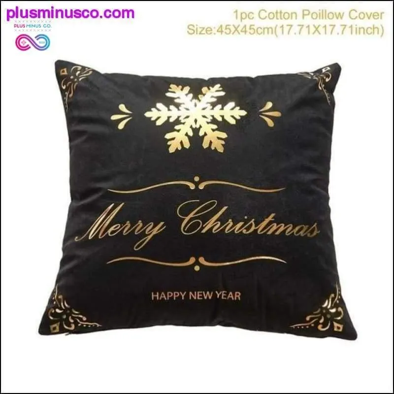 Christmas Pillowcase Home Decor at PlusMinusCo.com