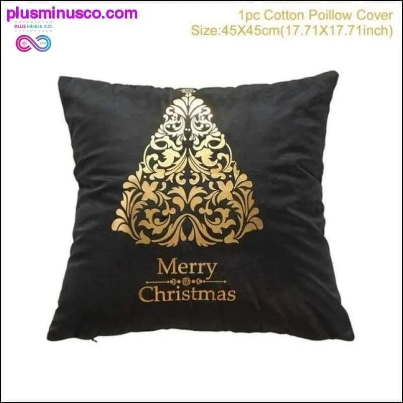 Christmas Pillowcase Home Decor at PlusMinusCo.com