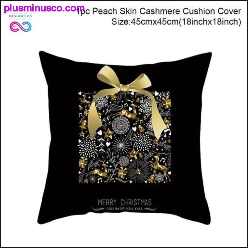 Christmas Pillowcase Home Decor at PlusMinusCo.com