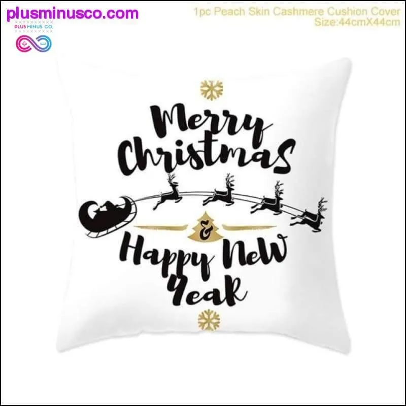Christmas Pillowcase Home Decor at PlusMinusCo.com