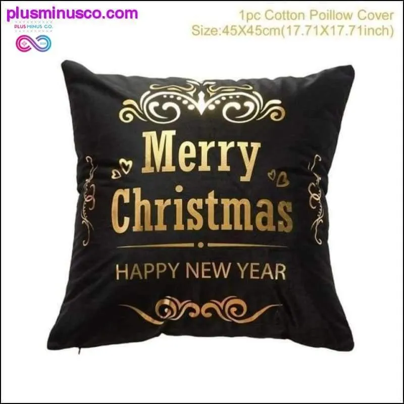 Christmas Pillowcase Home Decor at PlusMinusCo.com