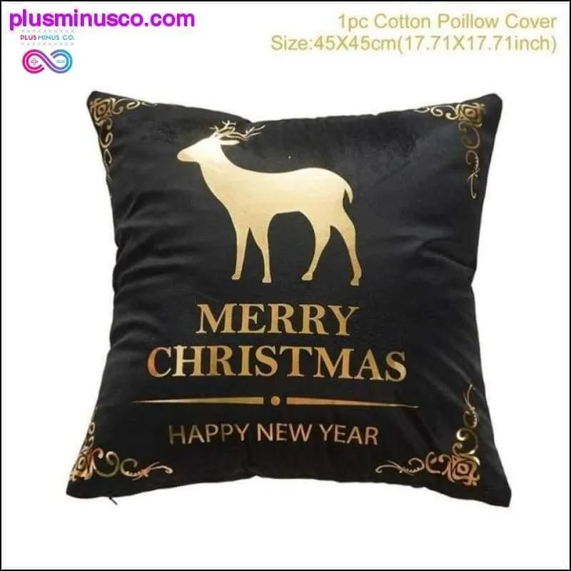 Christmas Pillowcase Home Decor at PlusMinusCo.com