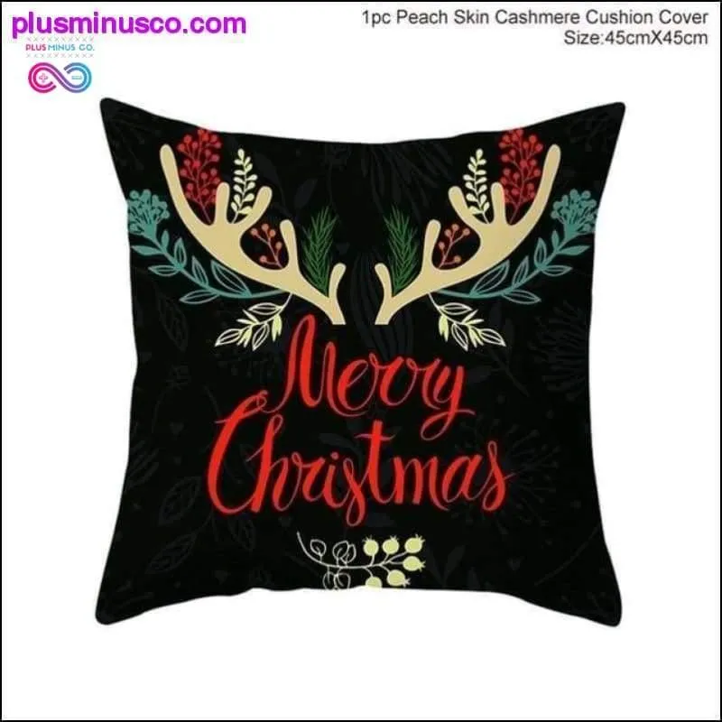 Christmas Pillowcase Home Decor at PlusMinusCo.com