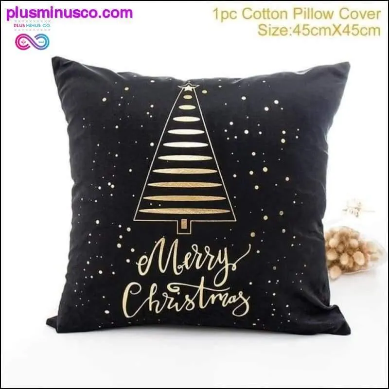 Christmas Pillowcase Home Decor at PlusMinusCo.com