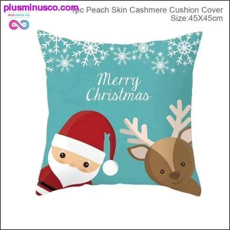 Christmas Pillowcase Home Decor at PlusMinusCo.com