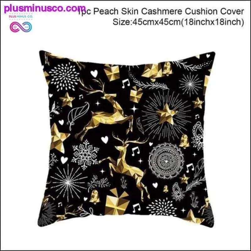 Christmas Pillowcase Home Decor at PlusMinusCo.com