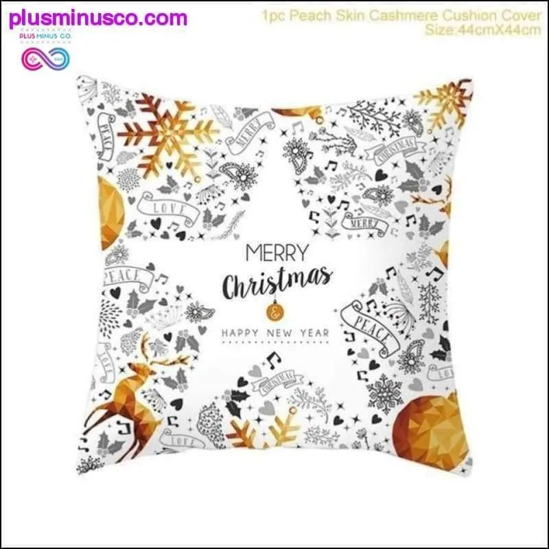 Christmas Pillowcase Home Decor at PlusMinusCo.com