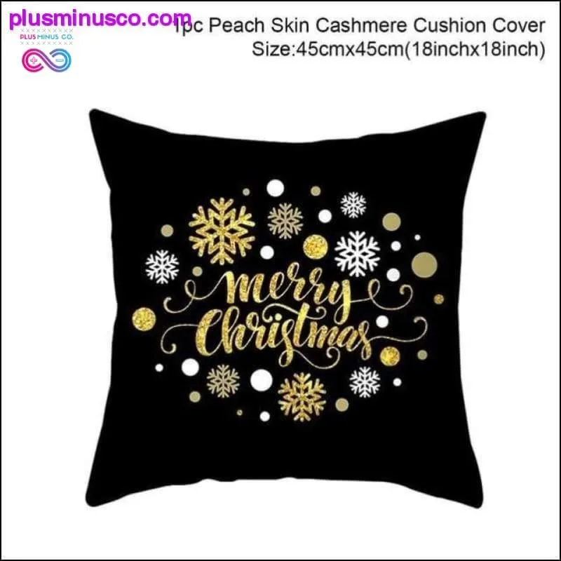 Christmas Pillowcase Home Decor at PlusMinusCo.com