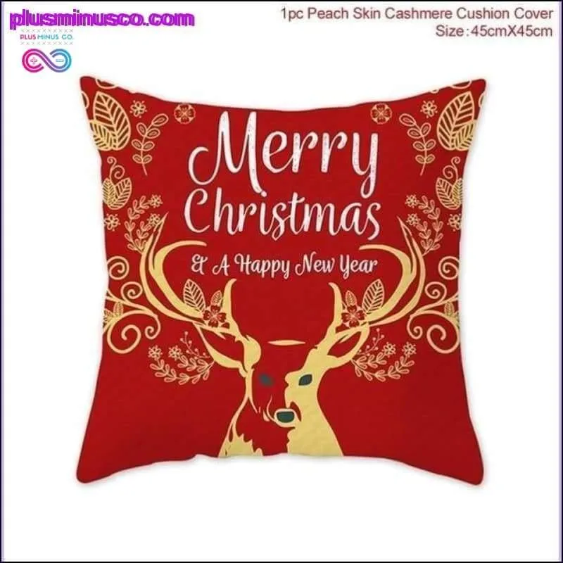Christmas Pillowcases for Home Decor at PlusMinusCo.com