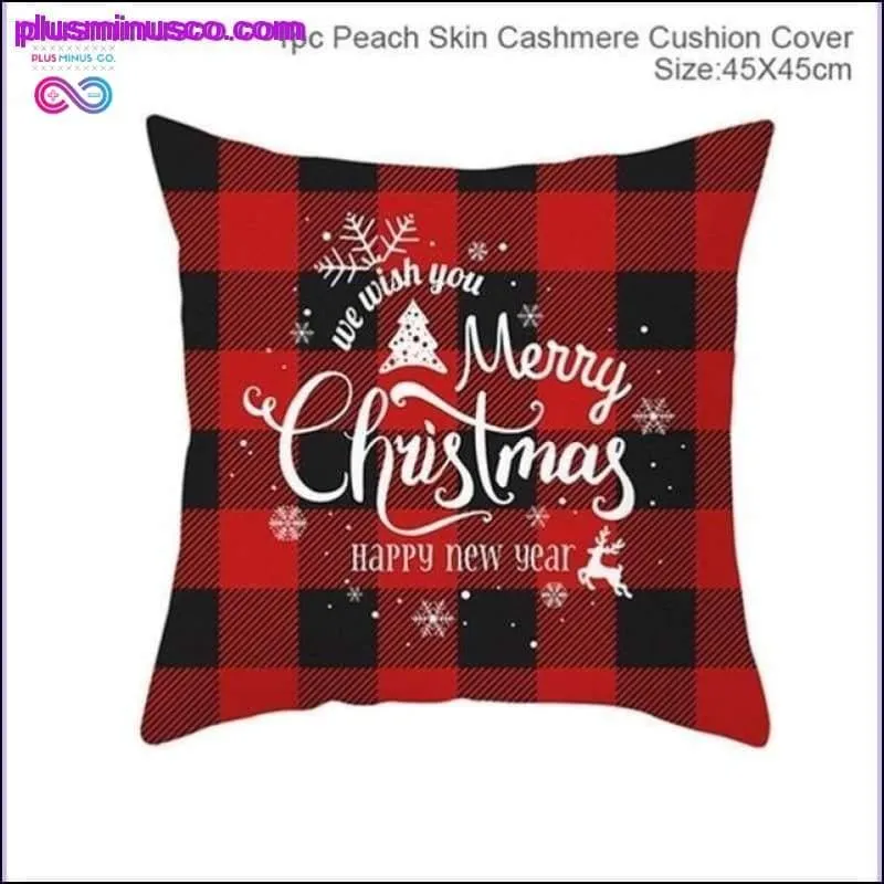 Christmas Pillowcases for Home Decor at PlusMinusCo.com