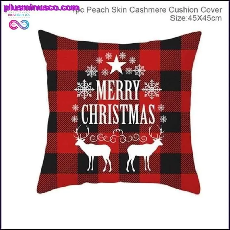 Christmas Pillowcases for Home Decor at PlusMinusCo.com