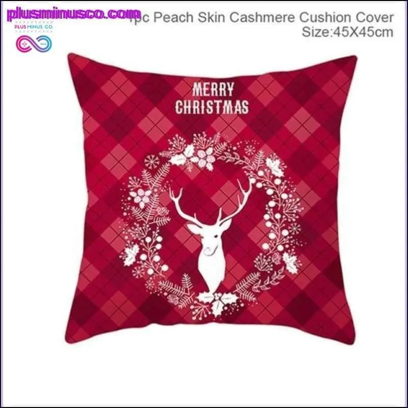 Christmas Pillowcases for Home Decor at PlusMinusCo.com