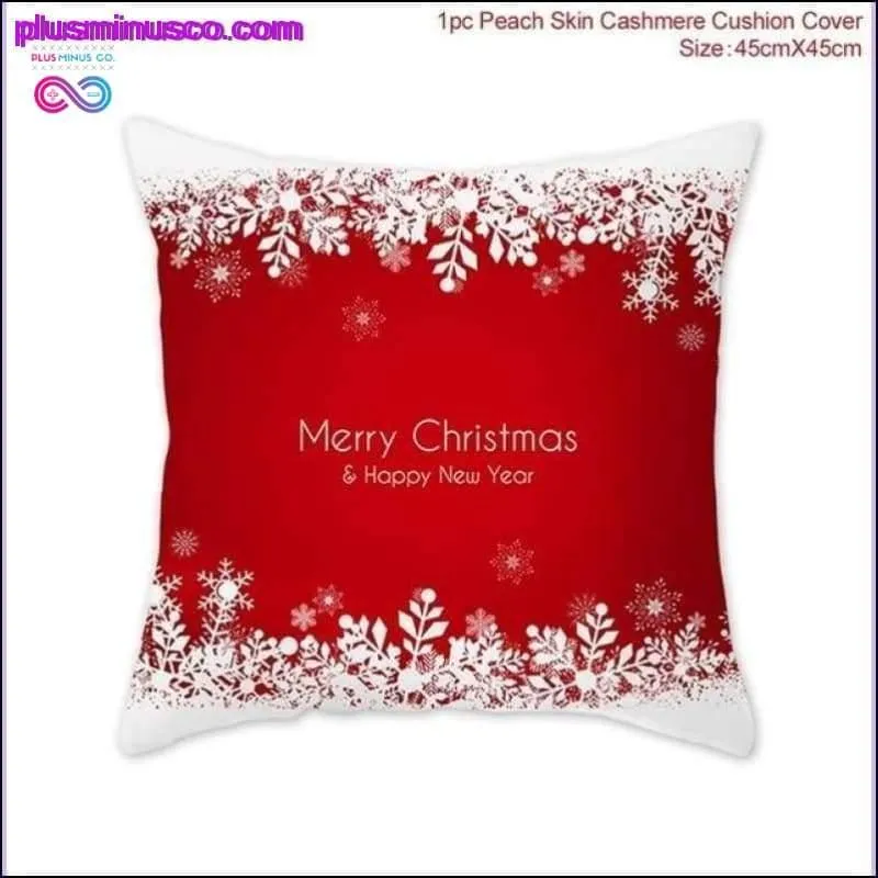 Christmas Pillowcases for Home Decor at PlusMinusCo.com