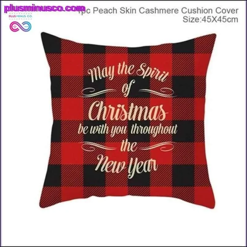 Christmas Pillowcases for Home Decor at PlusMinusCo.com