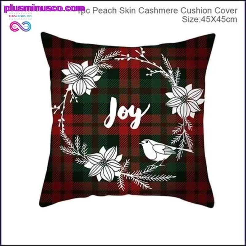 Christmas Pillowcases for Home Decor at PlusMinusCo.com