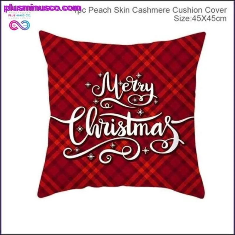 Christmas Pillowcases for Home Decor at PlusMinusCo.com