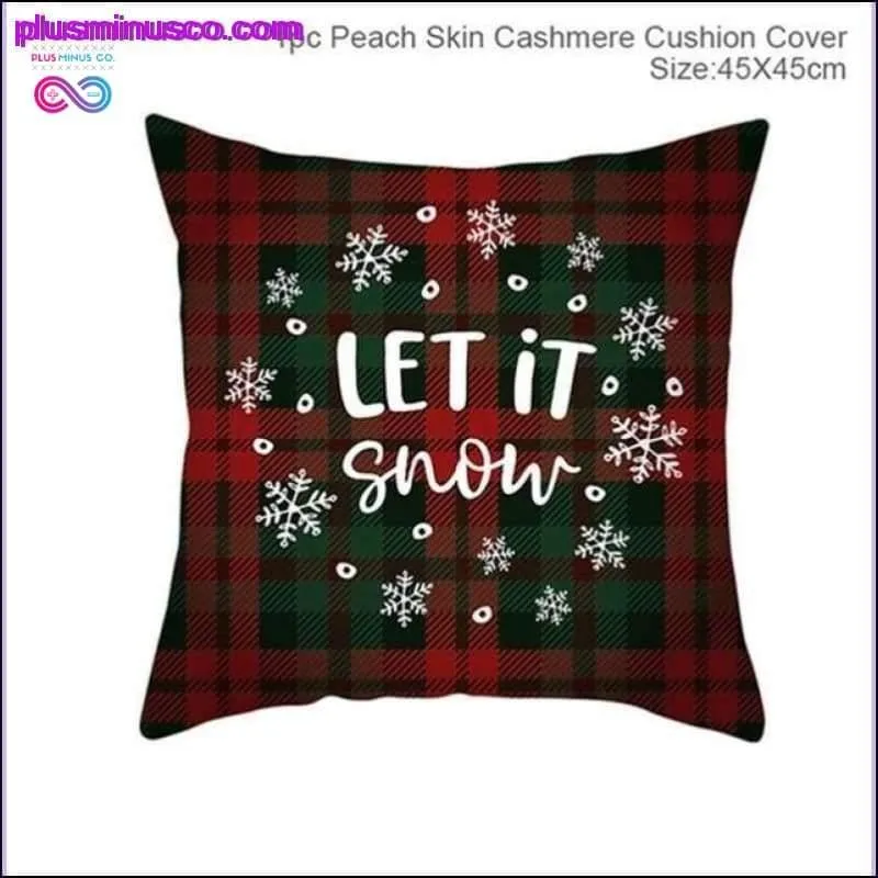 Christmas Pillowcases for Home Decor at PlusMinusCo.com