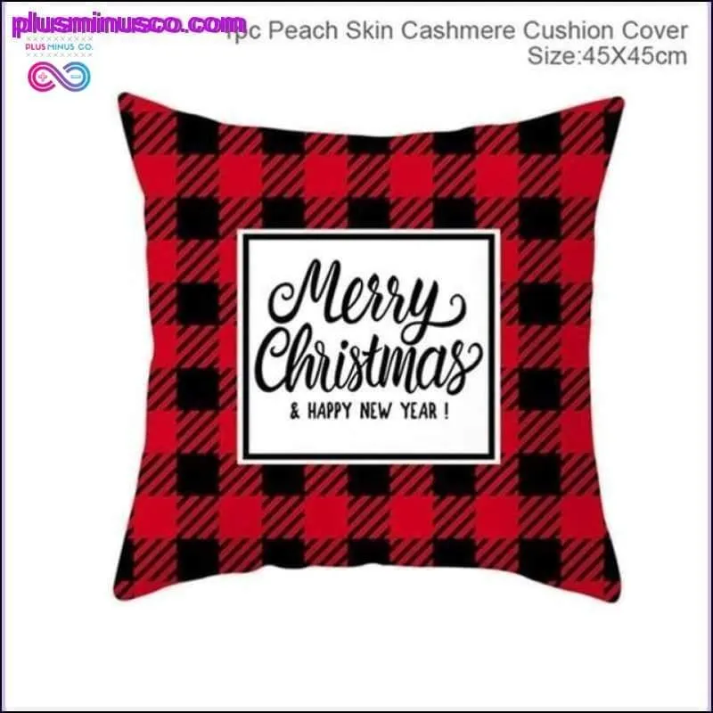 Christmas Pillowcases for Home Decor at PlusMinusCo.com