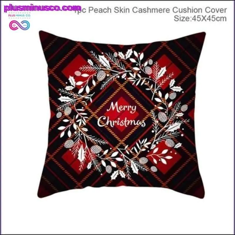 Christmas Pillowcases for Home Decor at PlusMinusCo.com