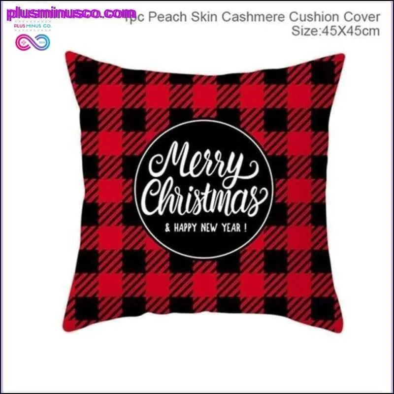 Christmas Pillowcases for Home Decor at PlusMinusCo.com