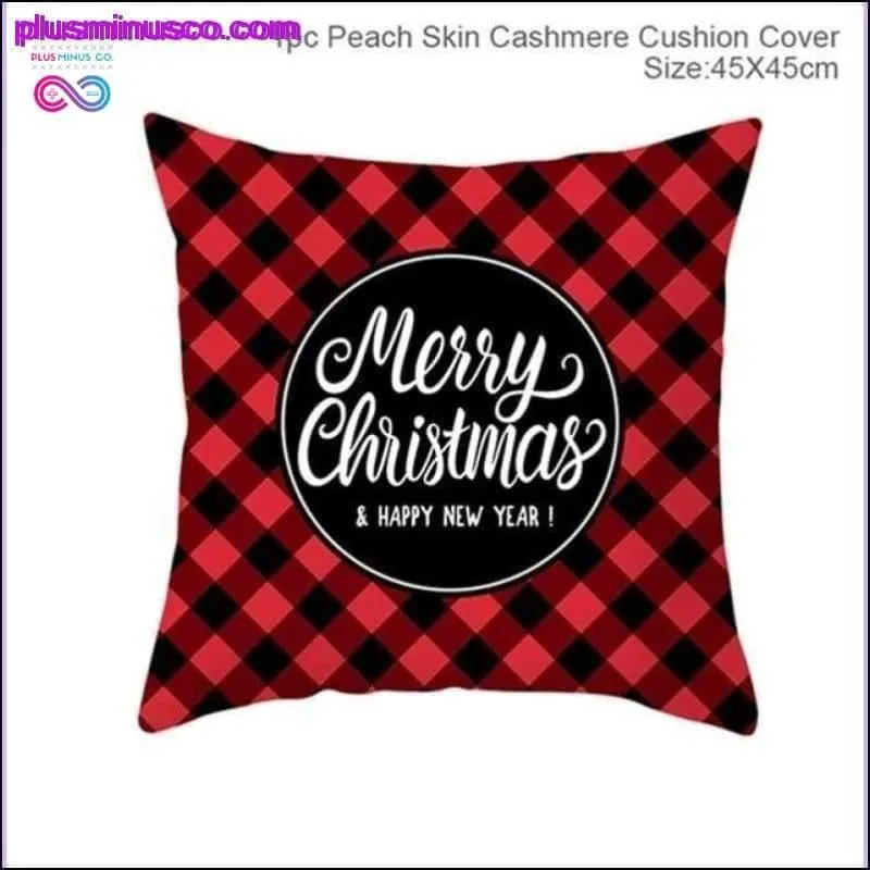 Christmas Pillowcases for Home Decor at PlusMinusCo.com