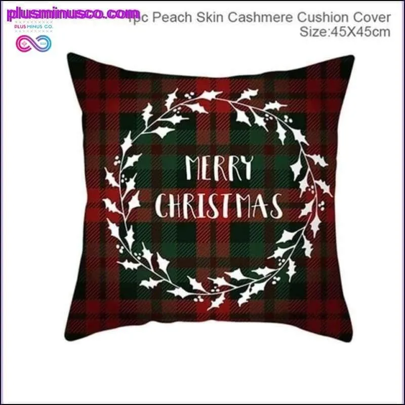 Christmas Pillowcases for Home Decor at PlusMinusCo.com
