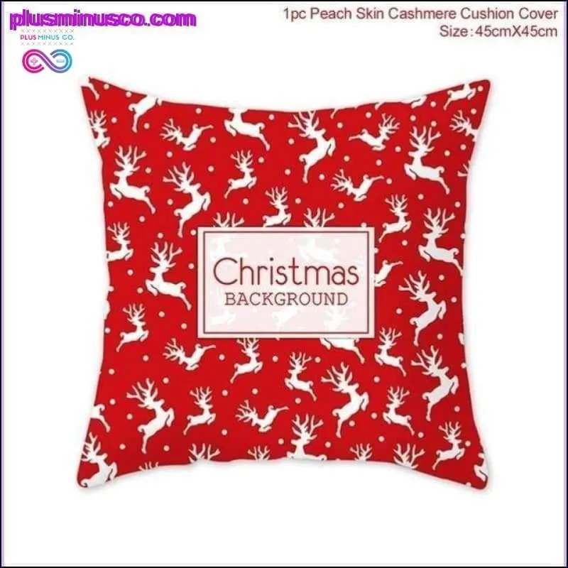 Christmas Pillowcases for Home Decor at PlusMinusCo.com