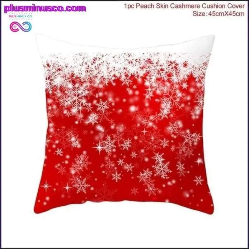 Christmas Pillowcases for Home Decor at PlusMinusCo.com