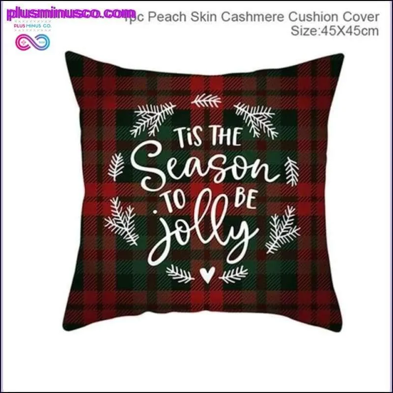 Christmas Pillowcases for Home Decor at PlusMinusCo.com