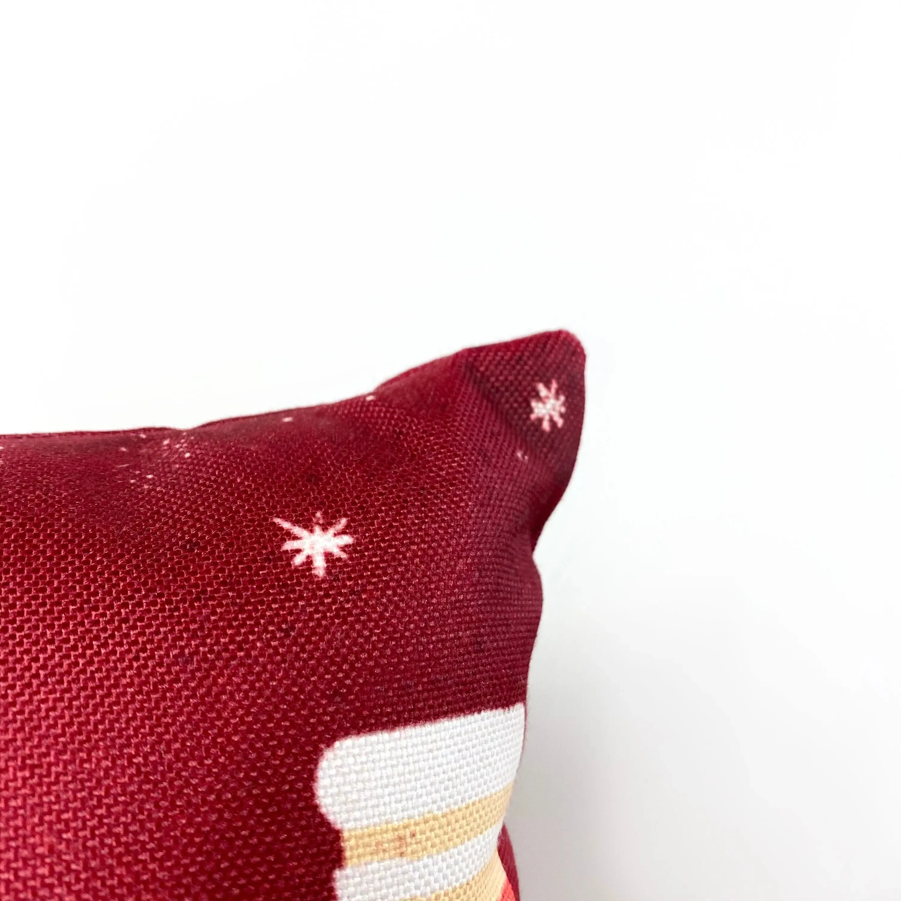 Christmas Stockings | Throw Pillow Cover | 18x12 | Rustic Decor | Rustic Home Decor | Rustic Christmas Decor | Christmas Gift | Teacher Gift