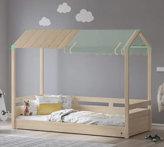Cilek Montes Natural Wooden-Semi Roof