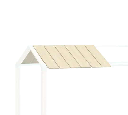 Cilek Montes Natural Wooden-Semi Roof