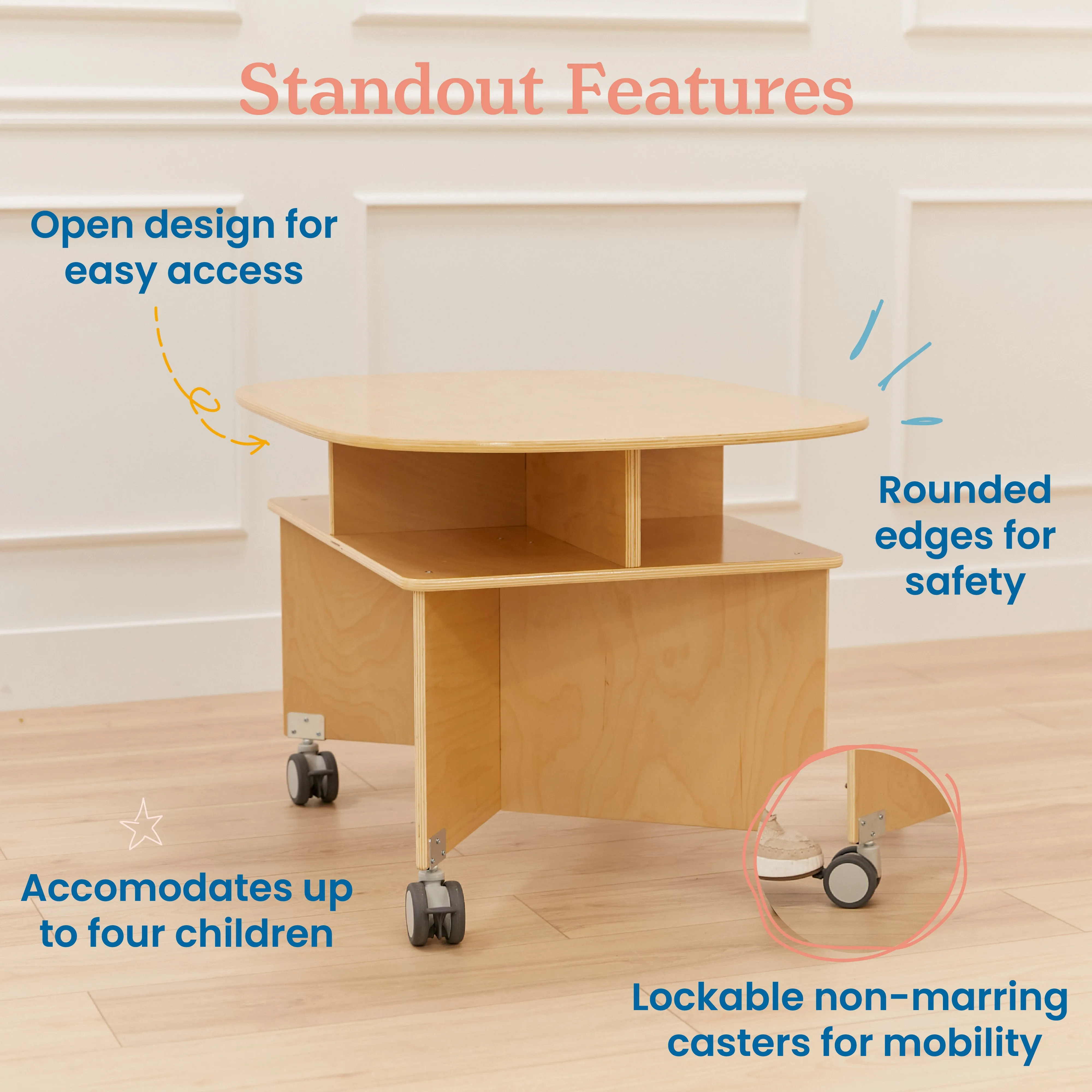 Collaboration Table, Kids Furniture