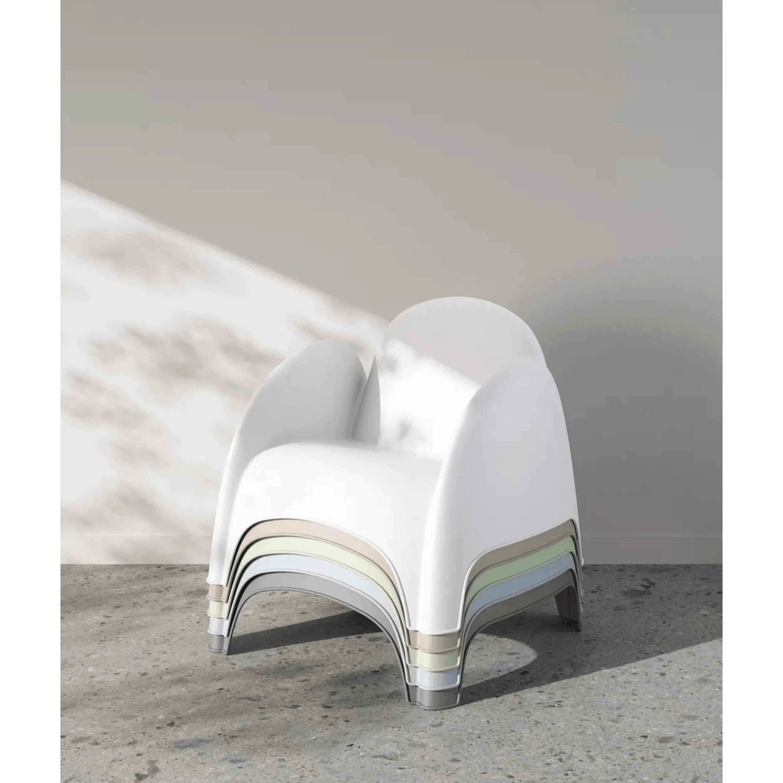 COZONI Ape Stackable Armchair