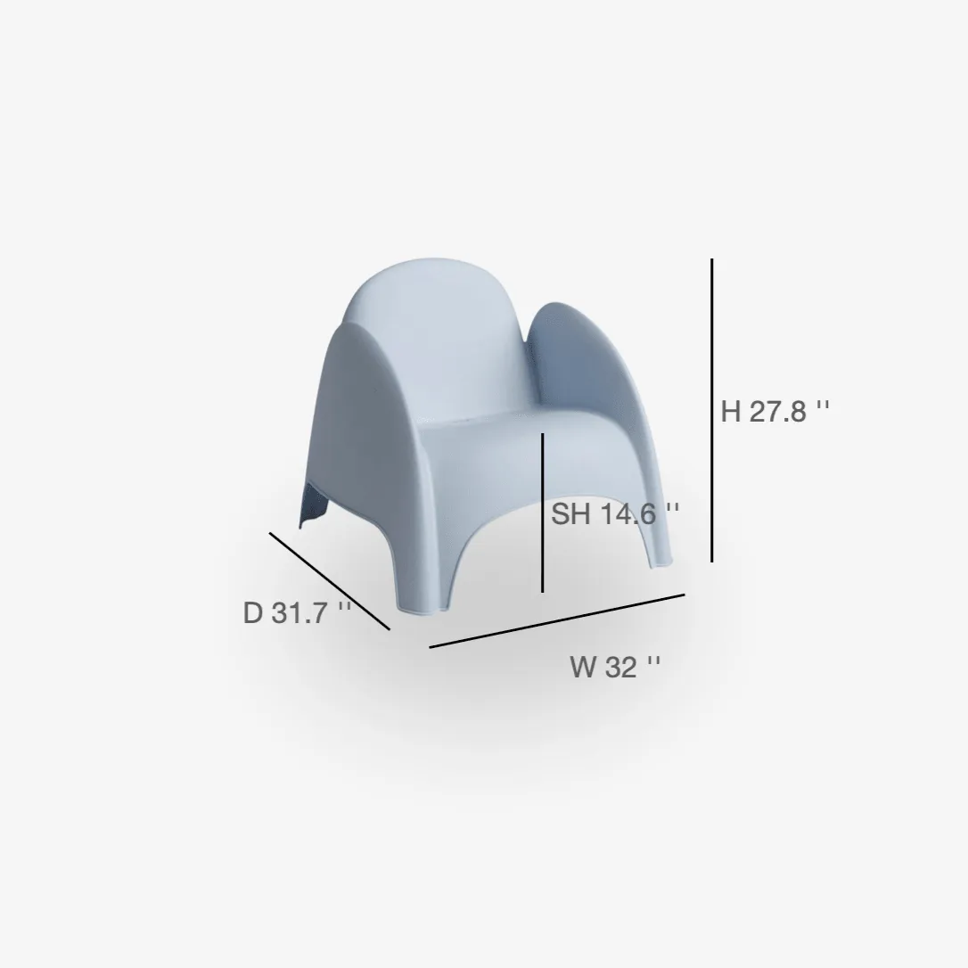 COZONI Ape Stackable Armchair