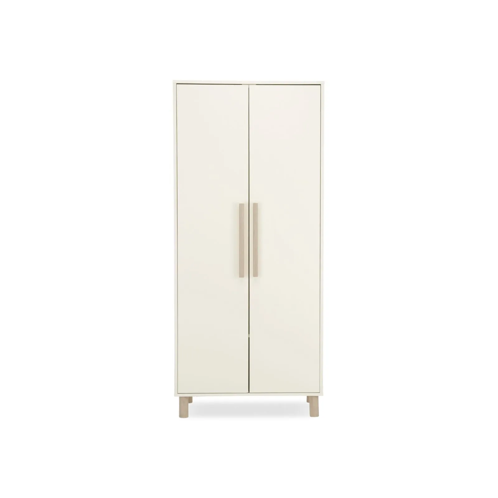 Cuddle Co Harper Nursery Wardrobe | Cream & Ash